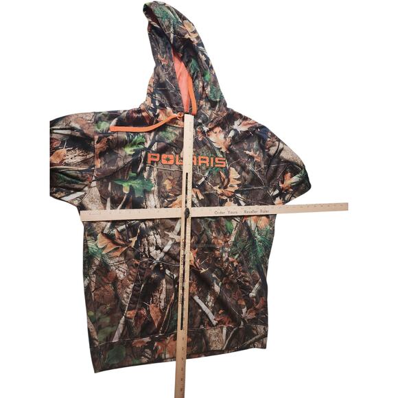 Polaris Camo Hoodie Large Pursuit Hunting Pullover Sweatshirt Fleece Gorpcore - Picture 4 of 16
